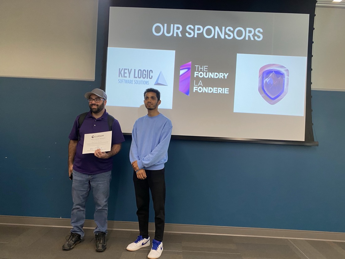 Team Agent MineSource receiving the 3rd place award